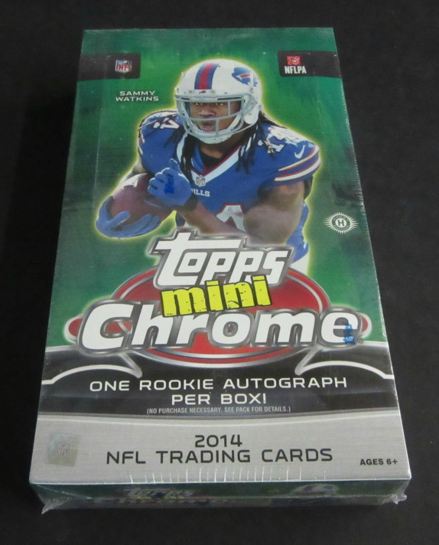 2014 Topps Mini Chrome Football Box (Hobby)