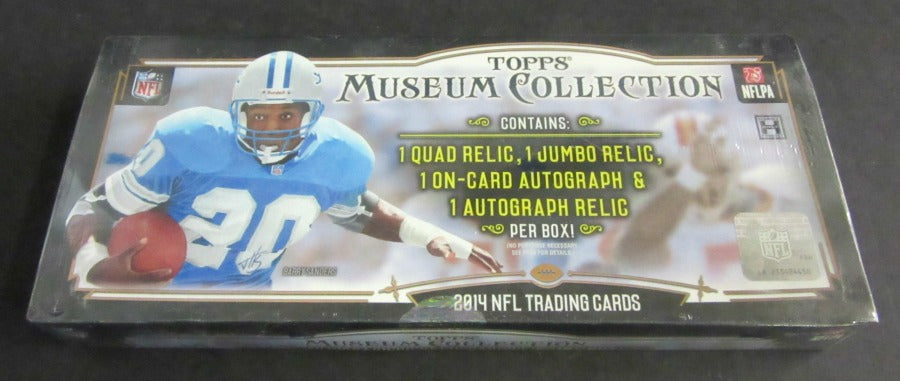 2014 Topps Museum Collection Football Box (Hobby)