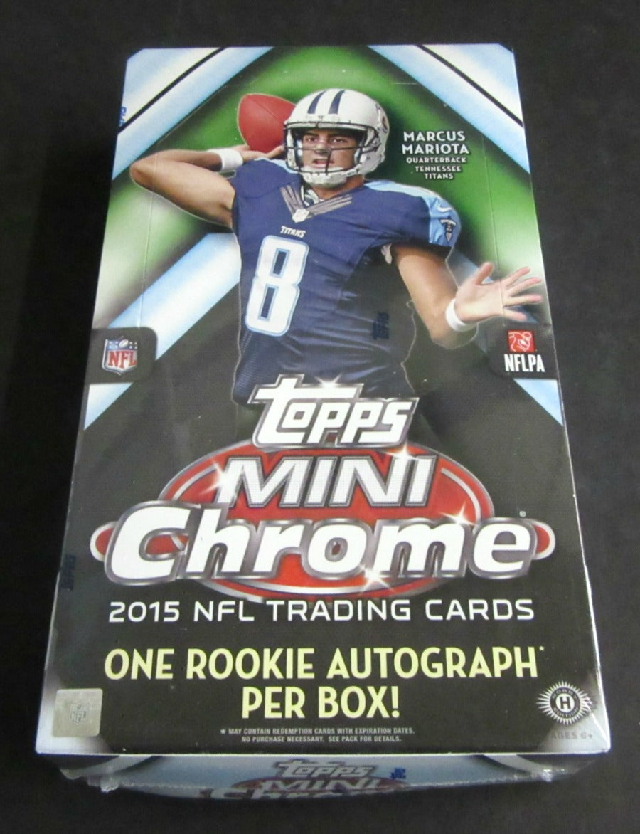 2015 Topps Mini Chrome Football Box (Hobby)