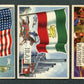 1956 Topps Flags Of The World Complete Set (80) VG/EX EX