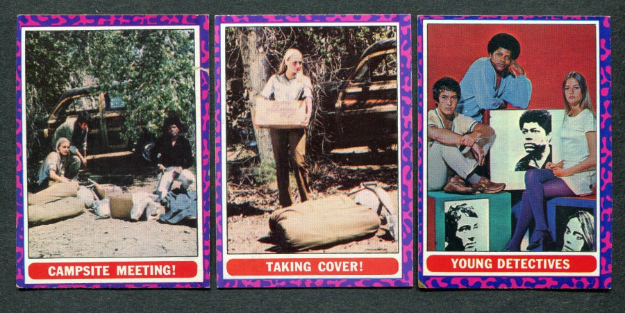 1969 Topps Mod Squad Near Set (50/55) EX EX/MT