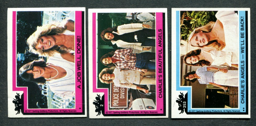 1977 Topps Charlies Angels Near Set (252/253) (44) NM NM/MT