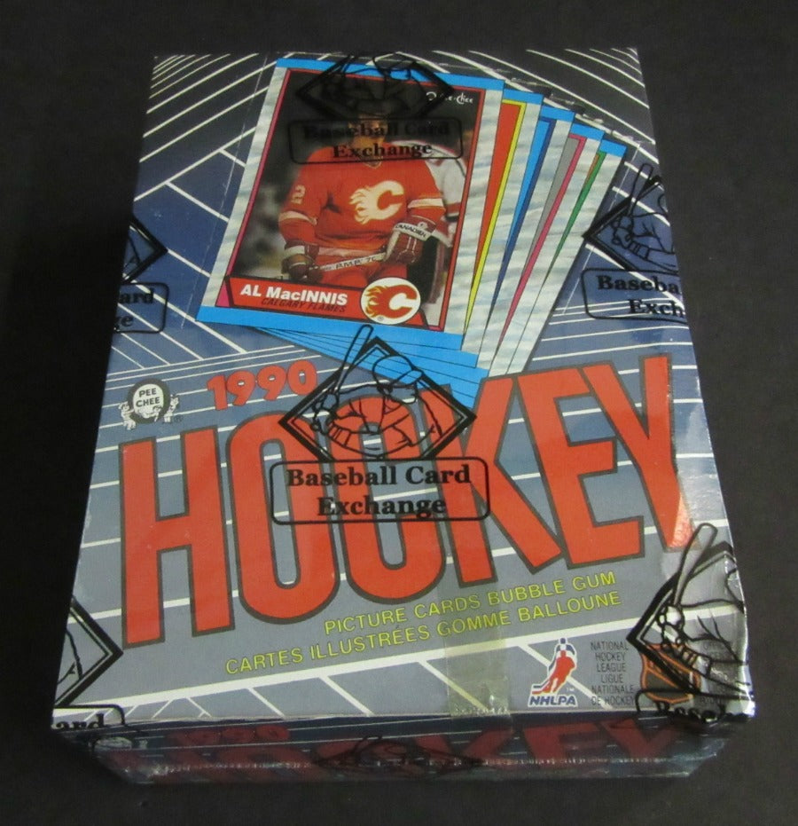 1989/90 OPC O-Pee-Chee Hockey Unopened Wax Box (FASC)