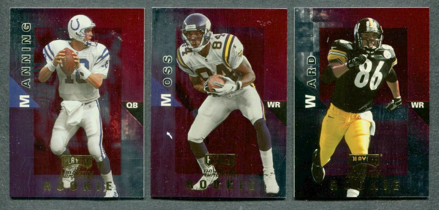 1998 Playoff Momentum Football RED Parallel Complete Set (Hobby) (250) NM/MT MT