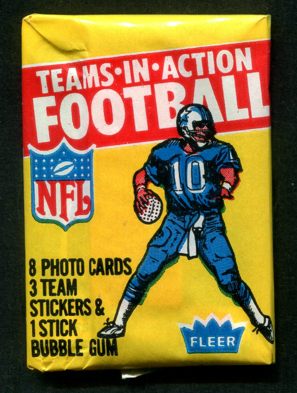 1981 Fleer Football Unopened Wax Pack