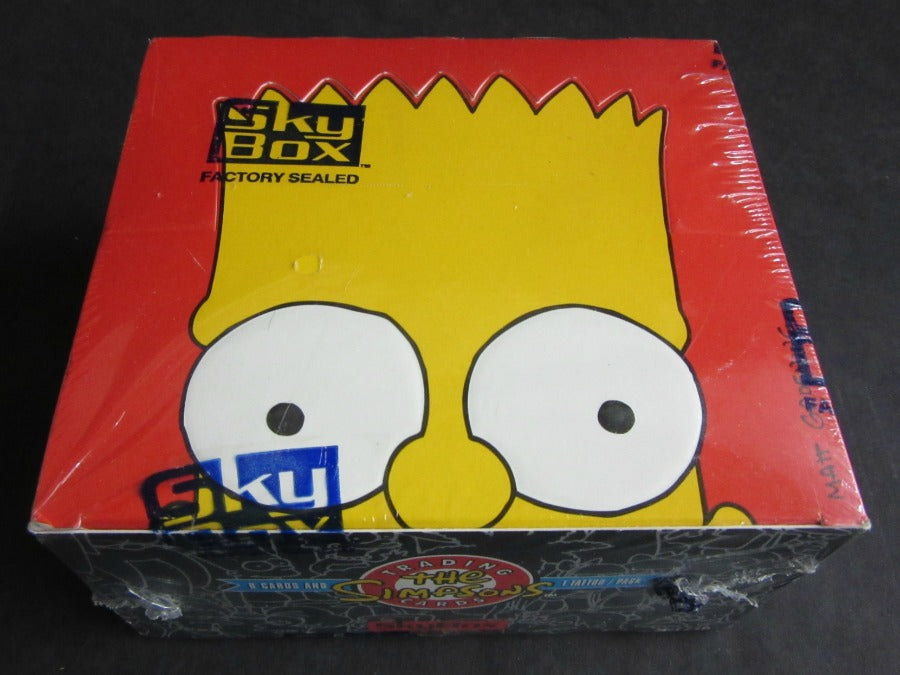 1993 Skybox The Simpsons Series 1 Box