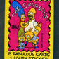 1990 Topps The Simpsons Unopened Wax Pack