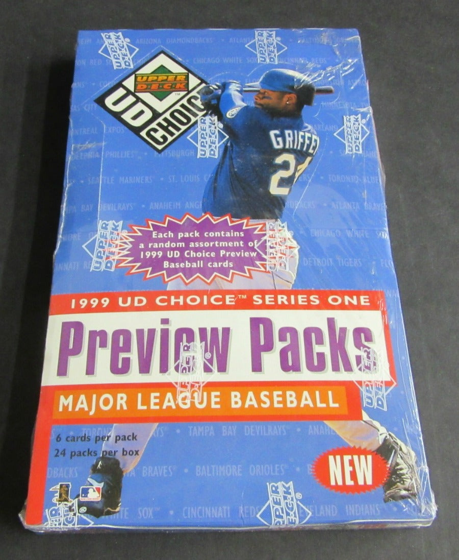 1999 Upper Deck UD Choice Preview Baseball Box (24/6)