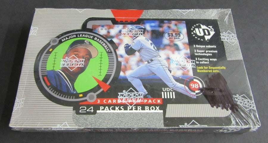 1998 Upper Deck UD3 Baseball Box (Retail)