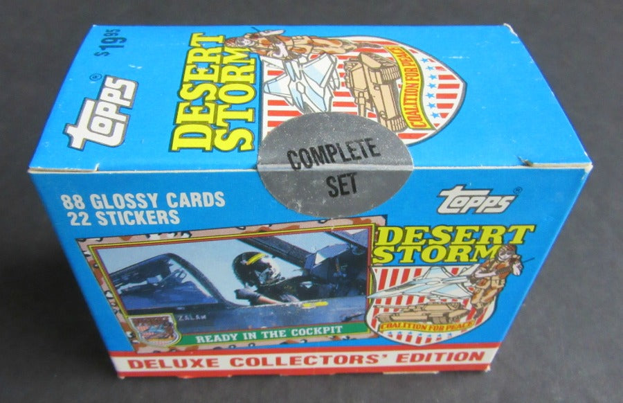 1991 Topps Desert Storm Trading Cards Factory Set