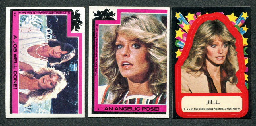 1977 Topps Charlies Angels Ser 1 Set (55/11) NM NM/MT