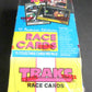 1991 Traks Racing Race Cards Box
