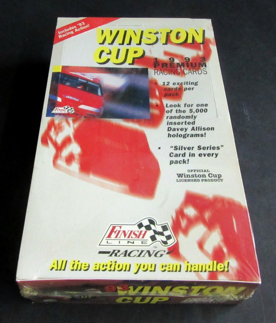 1993 Finish Line Winston Cup Racing Race Cards Box