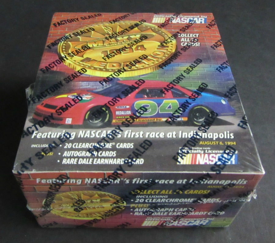 1994 Maxx Medallion Racing Race Cards Box