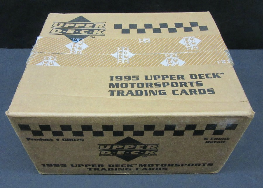 1995 Upper Deck Racing Race Cards Series 1 Case (Retail) (6 Box)