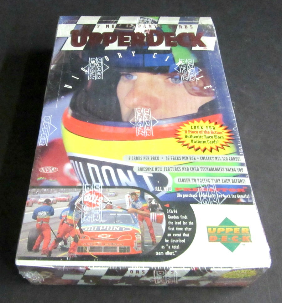 1997 Upper Deck Victory Circle Racing Race Cards Box