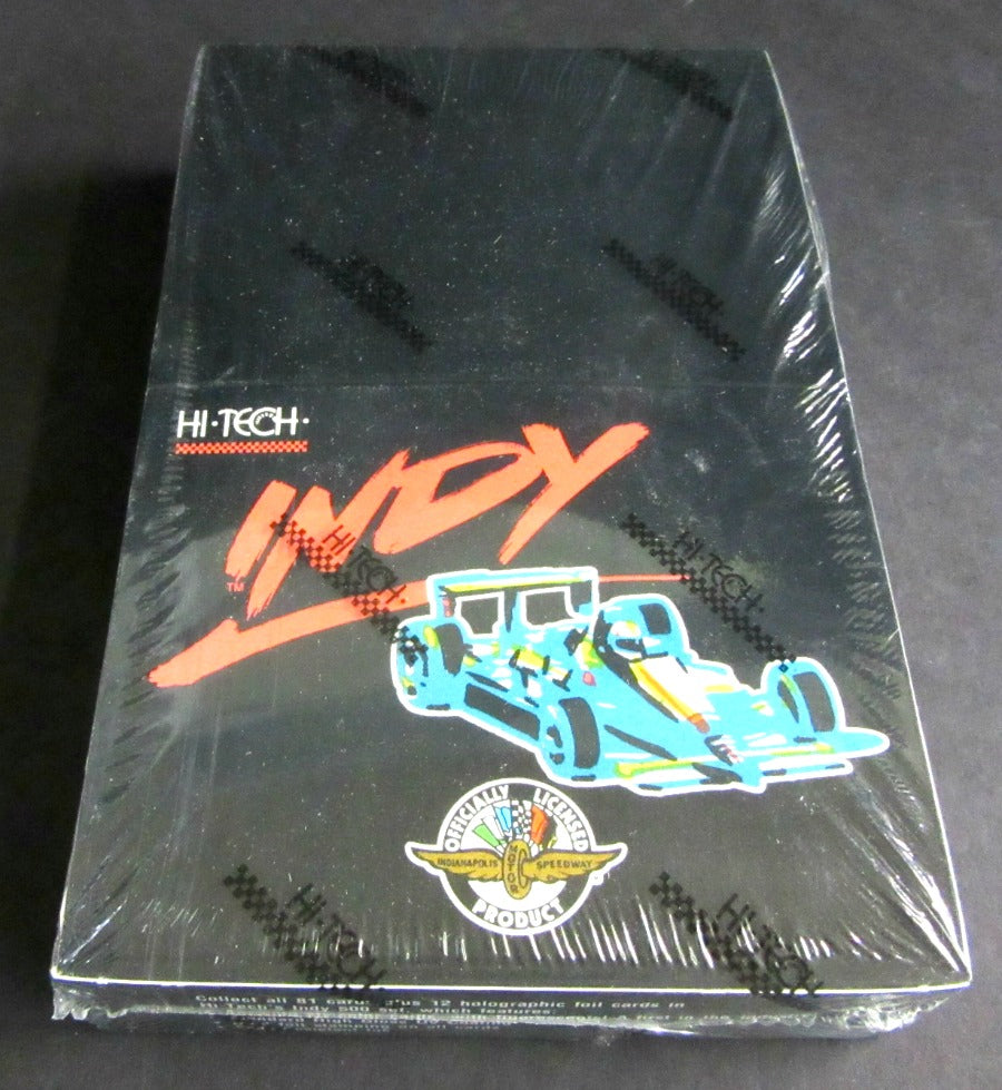 1993 Hi-Tech Indy Racing Race Cards Box