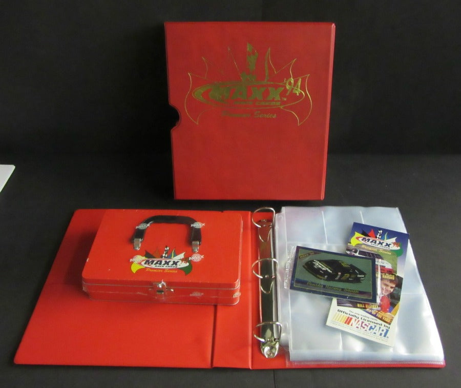 1994 Maxx Racing Race Cards Factory Set (Toolbox) (w/ Red Binder)