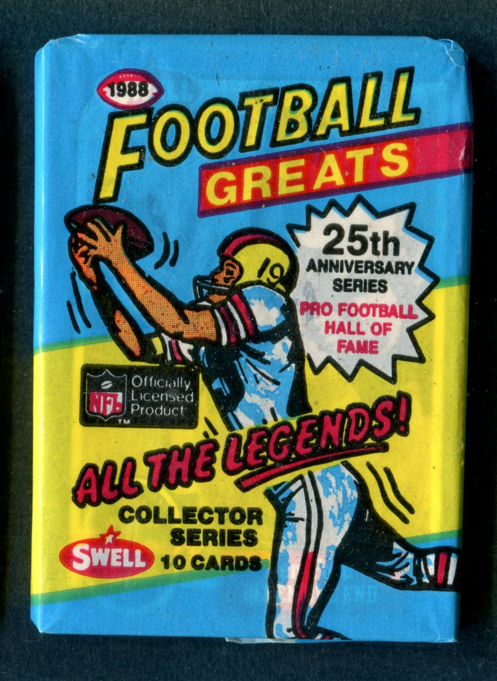 1988 Swell Football Unopened Wax Pack