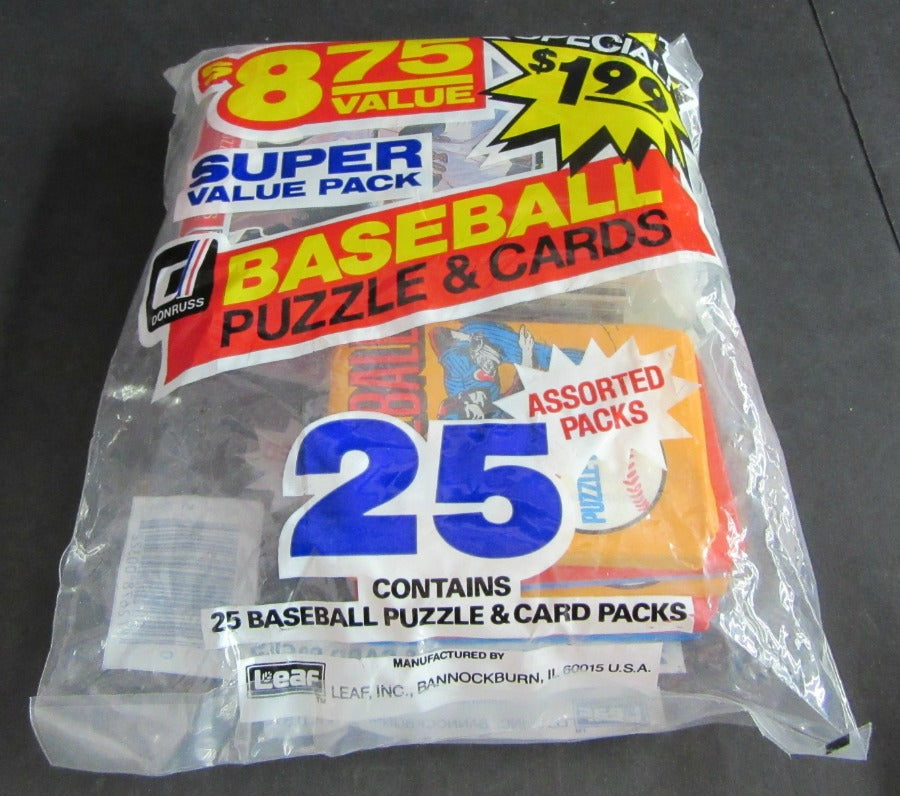 1981 Donruss Fun Bag w/ Baseball