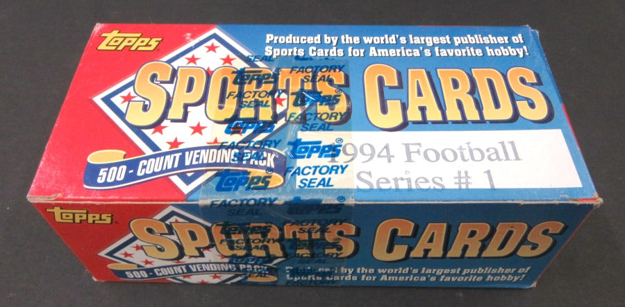 1994 Topps Football Unopened Series 1 Vending Box