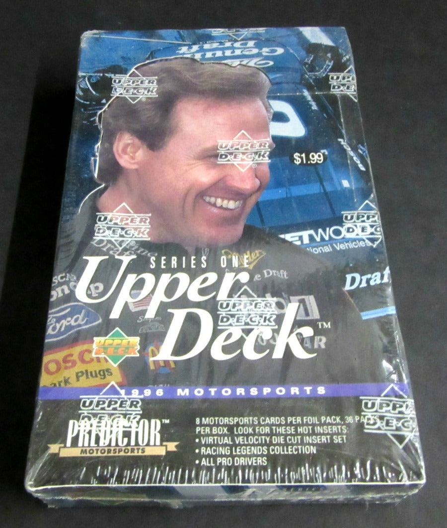 1996 Upper Deck Racing Series 1 Race Cards Box (Retail)