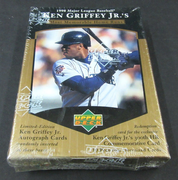 ken griffey jr limited edition card 1998 Upper Deck Baseball Memorable HR's Set – Baseball Exchange POKEMON TCG - Mega Price:$150 Books & Art