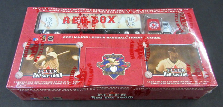 2001 Fleer Baseball Boston Red Sox 100th Anniversary Set