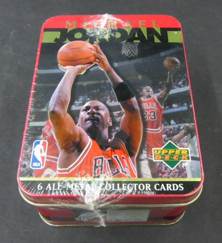 1996 Upper Deck Basketball Michael Jordan All Metal Cards Factory Set