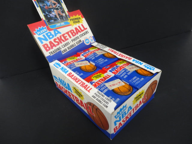 1986/87 Fleer Basketball Unopened Wax Pack National Break