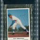 1962 Bell Brand Dodgers Baseball Unopened Cello Pack Ron Perranoski PSA 8