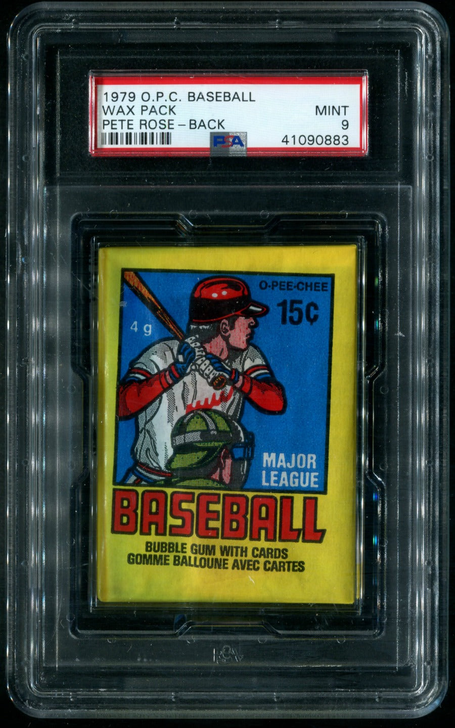 1979 OPC O-Pee-Chee Baseball Unopened Wax Pack PSA 9