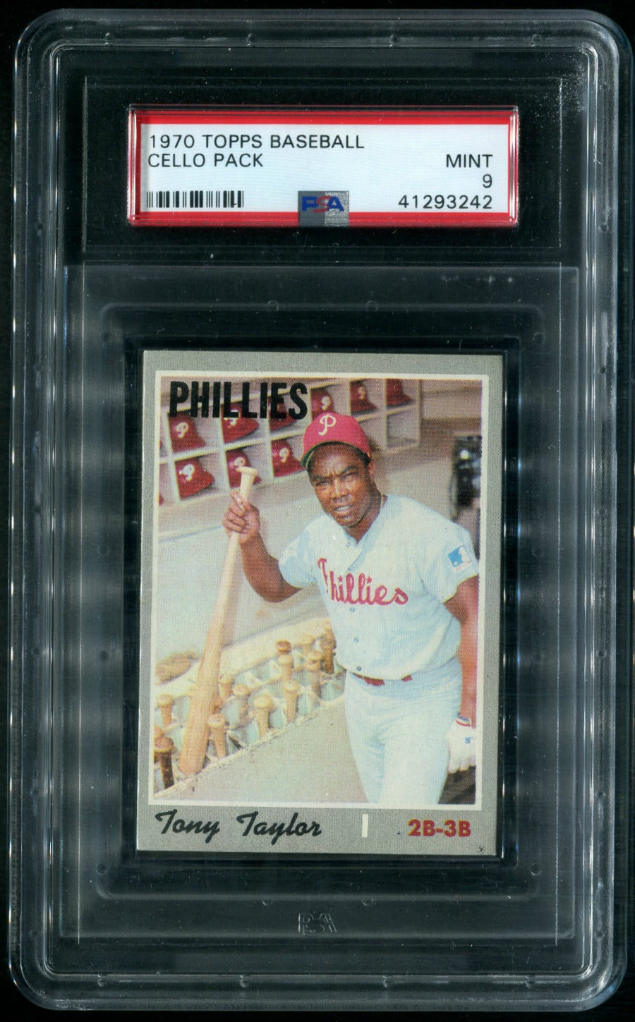 1970 Topps Baseball Unopened Cello Pack PSA 9