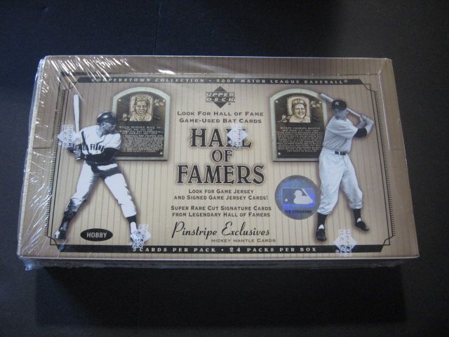 2001 Upper Deck Hall of Famers Baseball Box (Hobby)