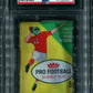 1961 Fleer Football Unopened Series 1 Wax Pack PSA 8