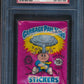 1985 OPC O-Pee-Chee Garbage Pail Kids 1st Series Wax Pack PSA 9