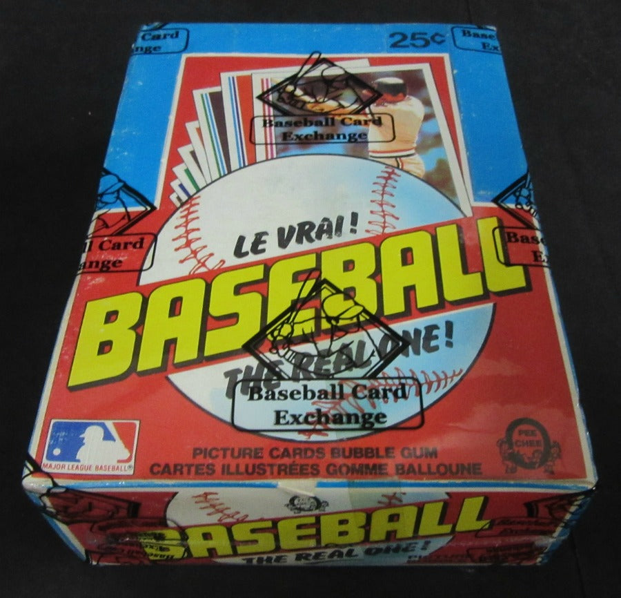 1982 OPC O-Pee-Chee Baseball Unopened Wax Box (Tape Intact)