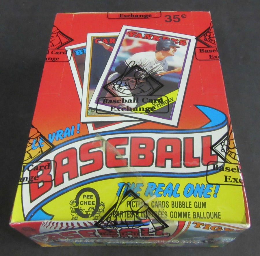 1988 OPC O-Pee-Chee Baseball Unopened Wax Box (Tape) (BBCE)