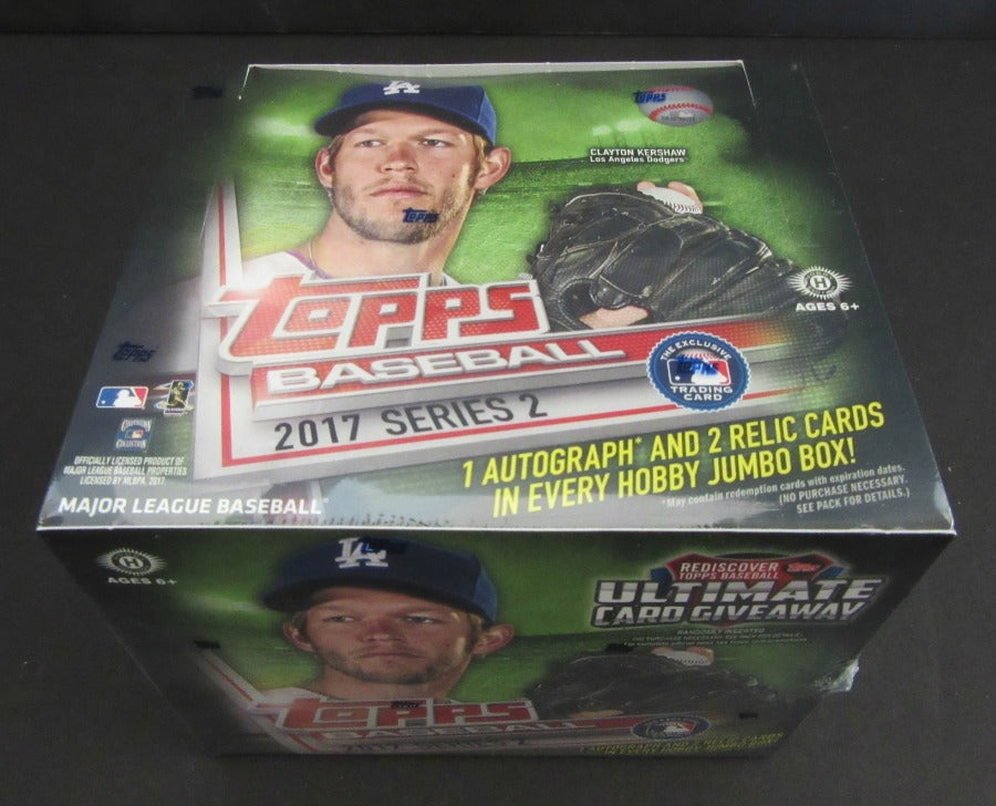 2017 Topps Baseball Series 2 Jumbo Box (Hobby) (10/50)