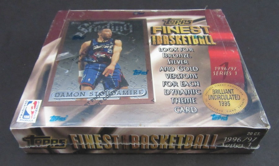 1996/97 Topps Finest Basketball Series 1 Box (ANCO) (20/3)