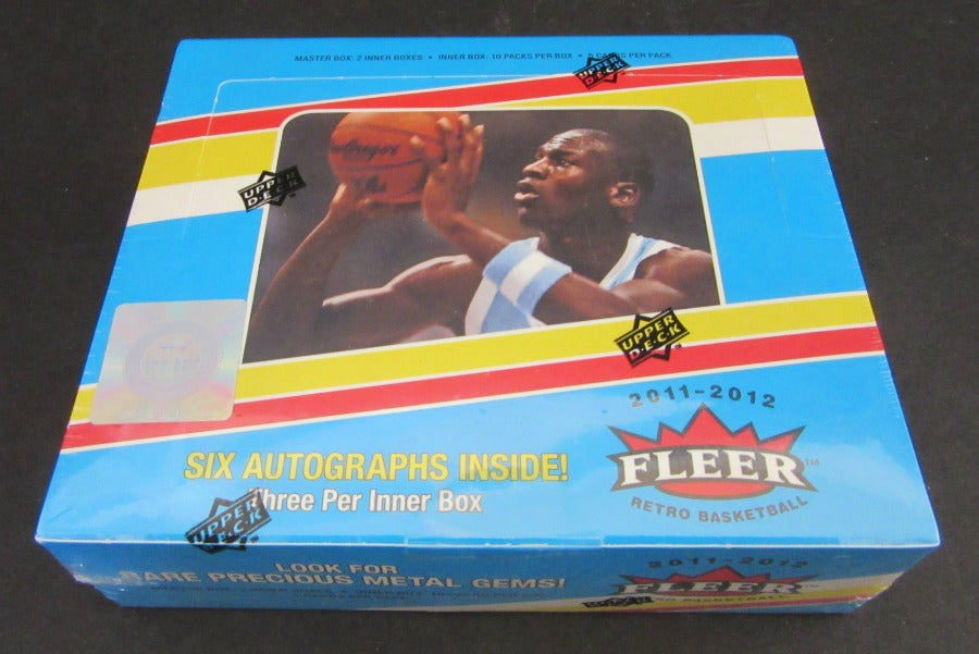 2011/12 Upper Deck Fleer Retro Basketball Master Box