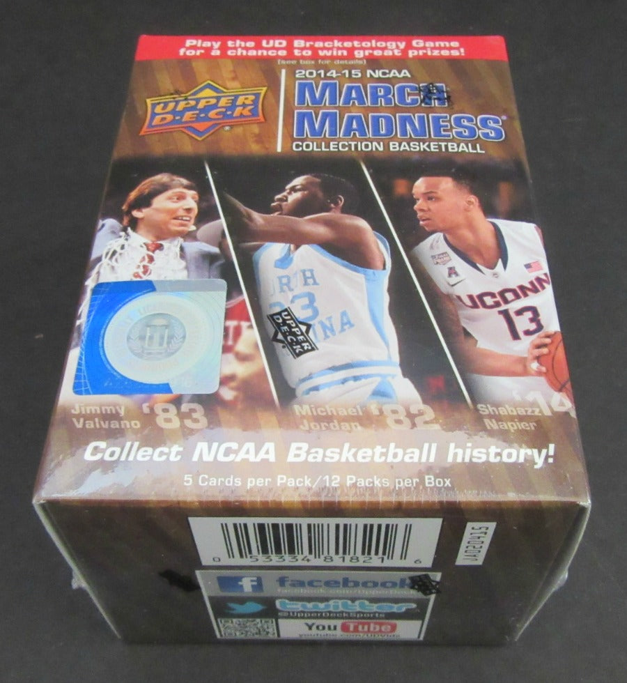 2014/15 Upper Deck March Madness Basketball Blaster Box (12/5)