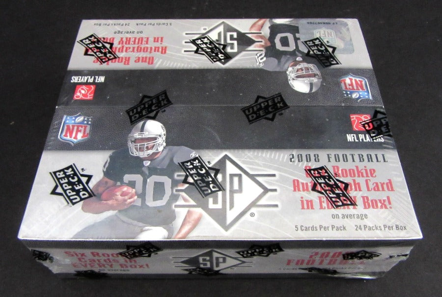 2008 Upper Deck SP Football Box (Retail)