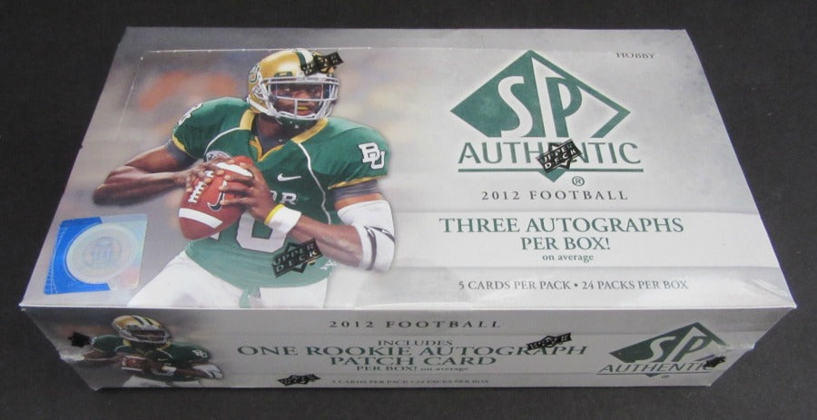 2012 Upper Deck SP Authentic Football Box (Hobby)