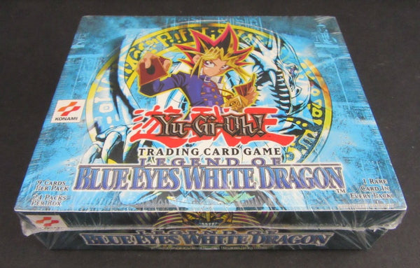 legend of blue eyes booster box price Yu-Gi-Oh! Blue-Eyes White Dragon 25th Anniversary Edition Display Legend of Blue Eyes White Dragon was notable not just for being the first booster set Yu-Gi-Oh Legend Of Blue Eyes