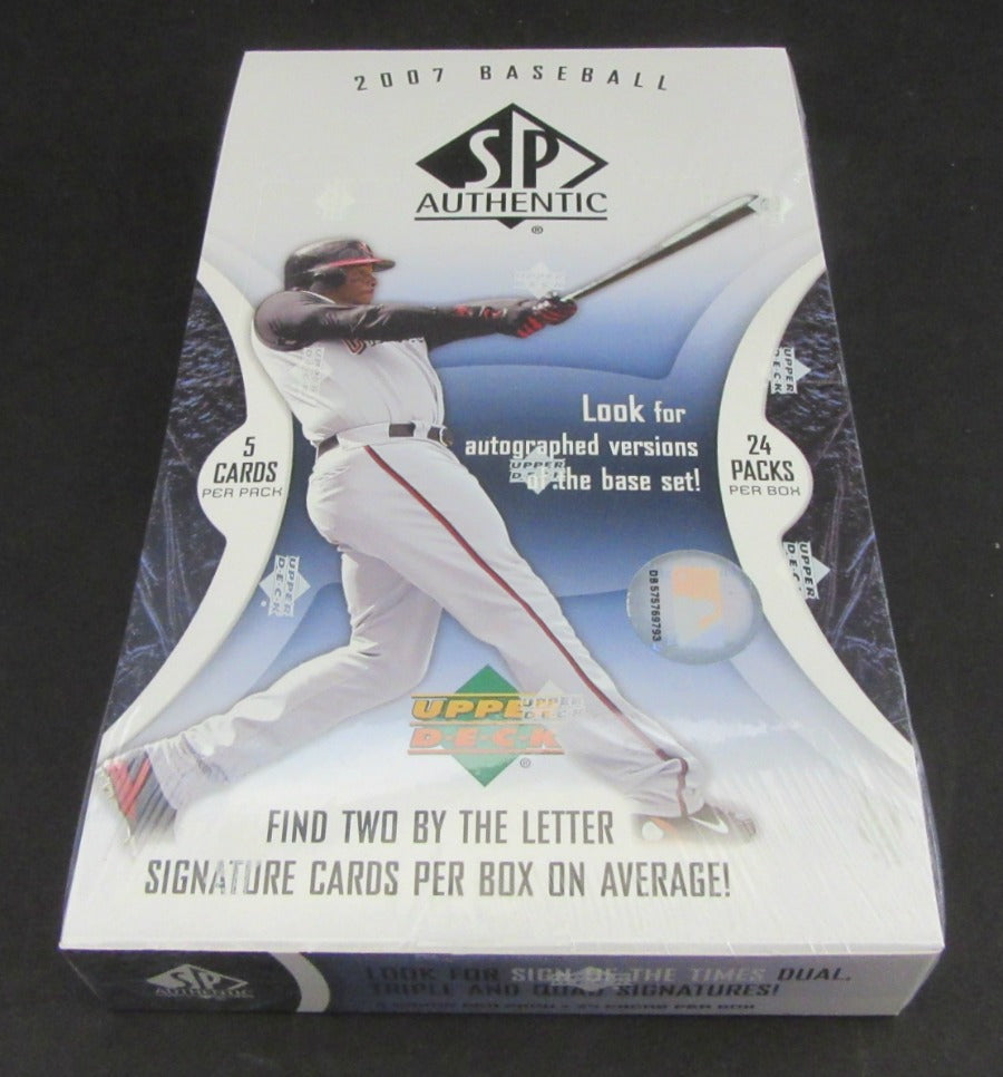 2007 Upper Deck SP Authentic Baseball Box (Hobby)