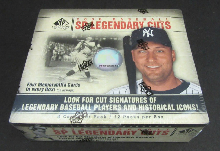 2008 Upper Deck SP Legendary Cuts Baseball Box (Hobby)