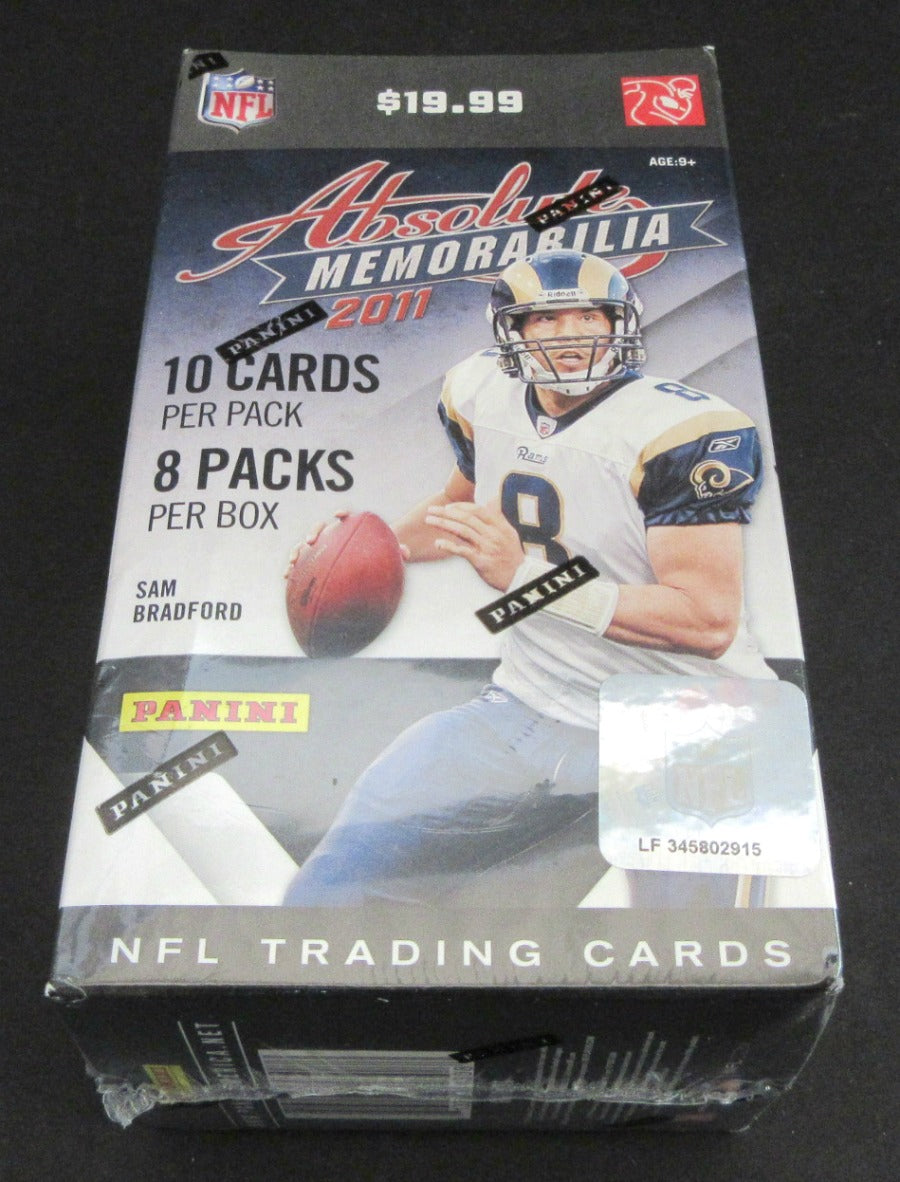 2011 Panini Absolute Memorabilia Football Box (Blast) (10/8)