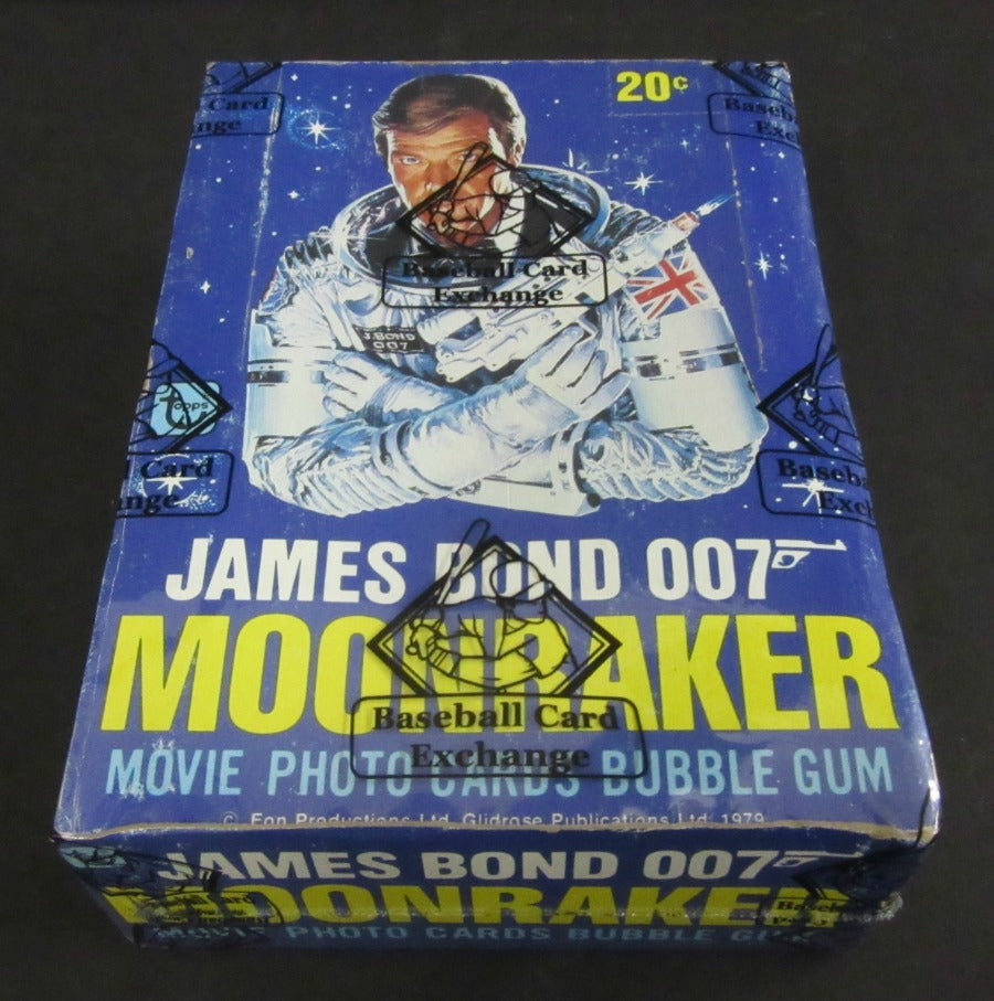 1979 Topps James Bond 007 Moonraker Unopened Wax Box (Authenticate)