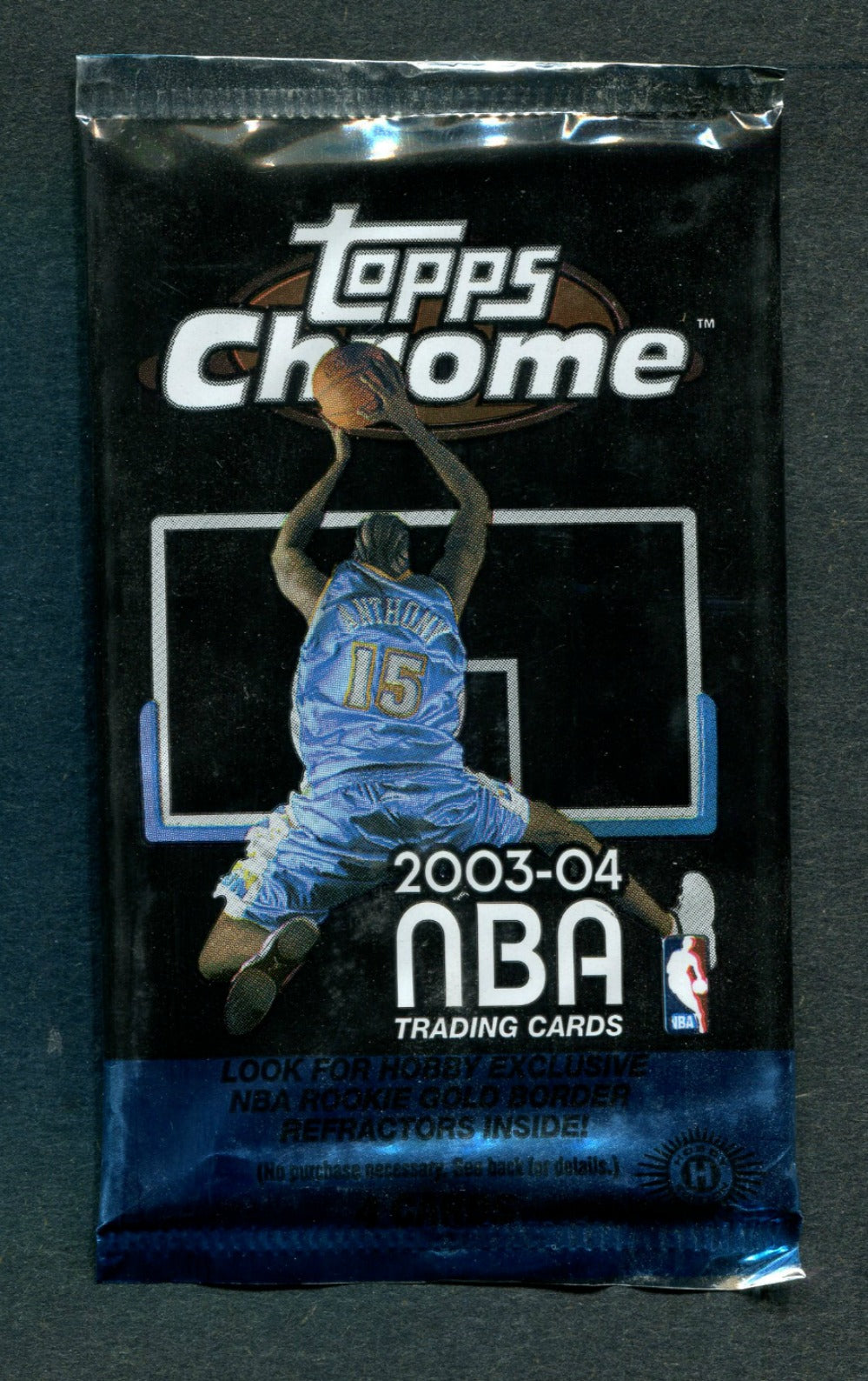 2003/04 Topps Chrome Basketball Unopened Pack (Hobby)